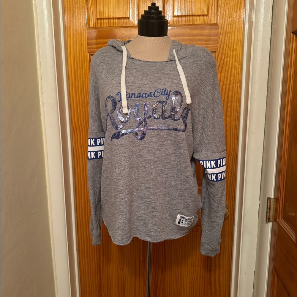 PINK Kansas City Royals Baseball Sweatshirt